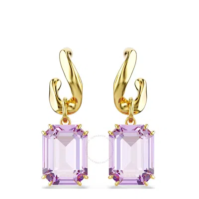 SWAROVSKI SWAROVSKI MILLENIA OCTAGON CUT DROP EARRINGS