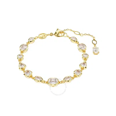SWAROVSKI SWAROVSKI MIXED CUTS IMBER TENNIS BRACELET
