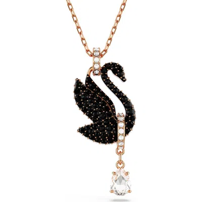 SWAROVSKI SWAROVSKI SWAM PENDANT NECKLACE