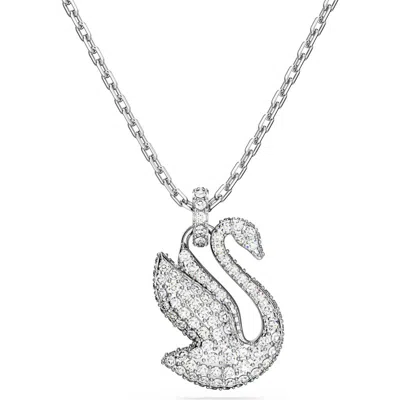 SWAROVSKI SWAROVSKI SWAN CRYSTAL PENDANT NECKLACE