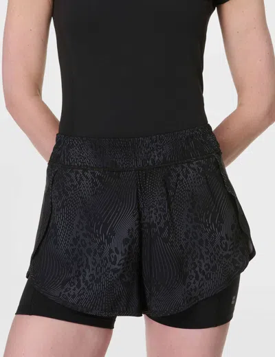 SWEATY BETTY WOMEN'S GET SET 2-IN-1 MULTI-TRAIN SHORTS