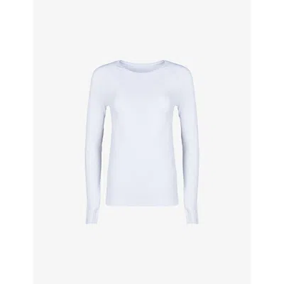 SWEATY BETTY WOMENS SWEATY BETTY ATHLETE SEAMLESS WORKOUT LONG-SLEEVED JERSEY TOP
