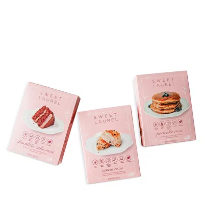 SWEET LAUREL SWEET LAUREN CHOCOLATE CAKE, SCONE & PANCAKE MIX SET