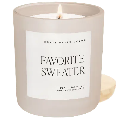 SWEET WATER DECOR SWEET WATER DECOR 15 OZ MATTE CANDLE