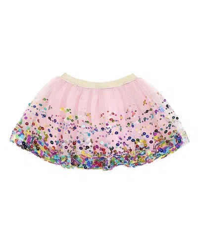 SWEET WINK GIRLS' PINK CONFETTI TUTU - LITTLE KID, BIG KID