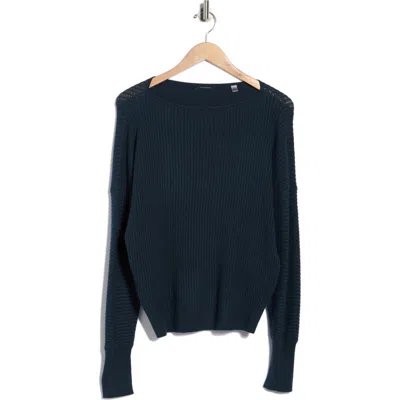 T TAHARI T TAHARI BOAT NECK DOLMAN SLEEVE SWEATER