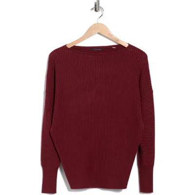 T TAHARI T TAHARI BOAT NECK DOLMAN SLEEVE SWEATER