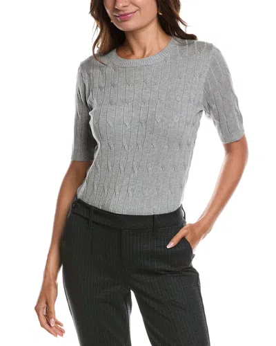T TAHARI T TAHARI CABLE KNIT TOP