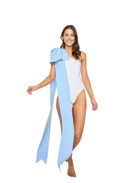 TABACARU TABACARU MILLY WHITE ONE-PIECE SWIMSUIT