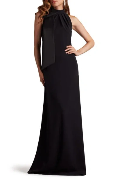 TADASHI SHOJI TADASHI SHOJI BOW NECK GOWN