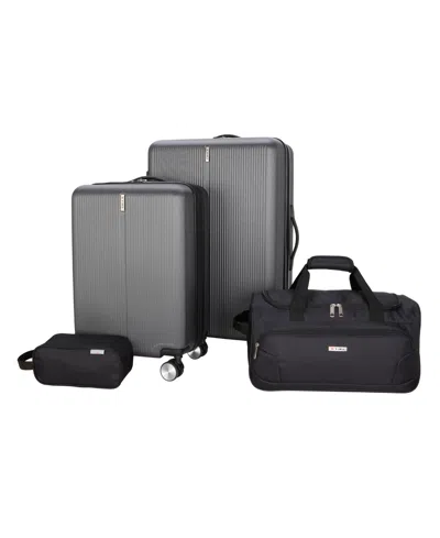 TAG CITYSCAPE 4 PIECE HARDSIDE LUGGAGE SET