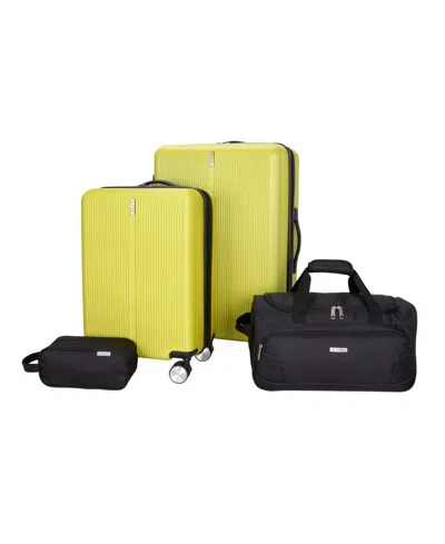 TAG CITYSCAPE 4 PIECE HARDSIDE LUGGAGE SET