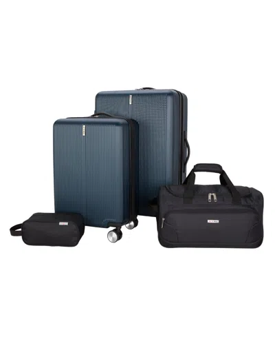 TAG CITYSCAPE 4 PIECE HARDSIDE LUGGAGE SET