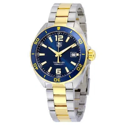 TAG HEUER TAG HEUER FORMULA 1 NAVY BLUE DIAL TWO-TONE MEN'S WATCH WAZ1120.BB0879