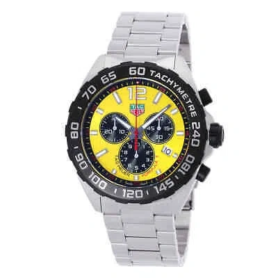 TAG HEUER TAG HEUER FORMULA 1 YELLOW CHRONOGRAPH QUARTZ MEN'S WATCH CAZ101AM.BA0842