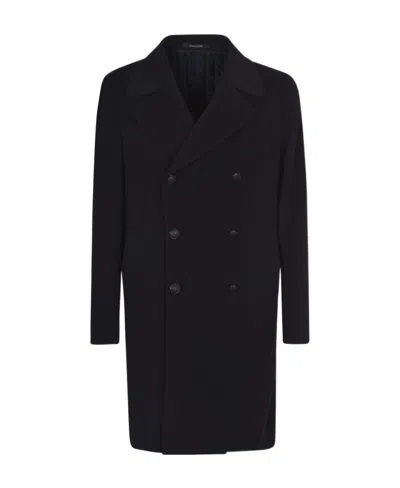 TAGLIATORE TAGLIATORE ARDEN DOUBLE-BREASTED COAT