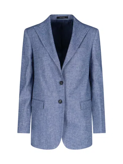 TAGLIATORE 'BERTHA' SINGLE-BREASTED BLAZER