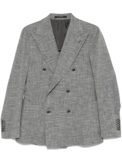 TAGLIATORE BOUCLÉ-CONSTRUCTION BLAZER