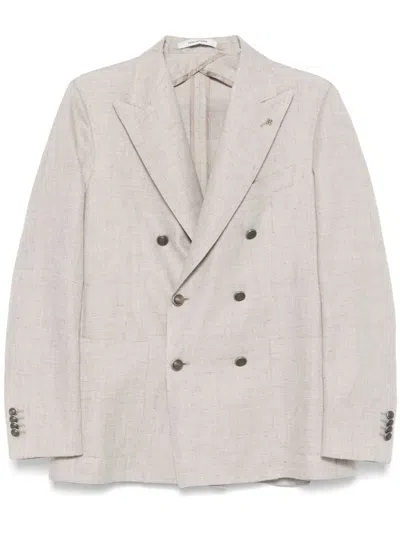 TAGLIATORE DOUBLE-BREASTED BLAZER