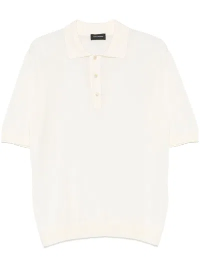 TAGLIATORE KNITTED POLO SHIRT