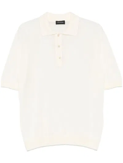 TAGLIATORE KNITTED POLO SHIRT