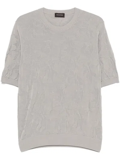 TAGLIATORE KNITTED T-SHIRT