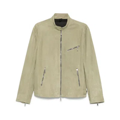 TAGLIATORE TAGLIATORE LEATHER JACKETS