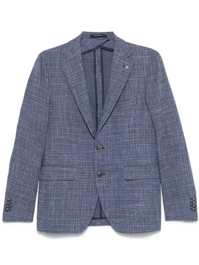 TAGLIATORE MÉLANGE-EFFECT BLAZER