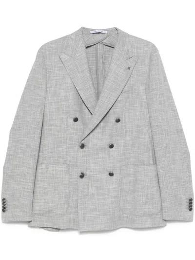 TAGLIATORE MÉLANGE-EFFECT BLAZER