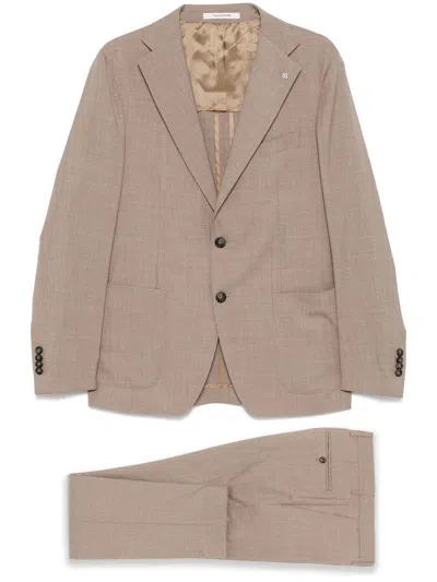 TAGLIATORE MÉLANGE-EFFECT SUIT