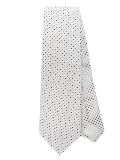 TAGLIATORE PATTERNED-JACQUARD TIE