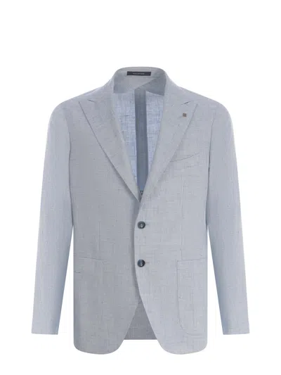 TAGLIATORE SINGLE-BREASTED JACKET TAGLIATORE