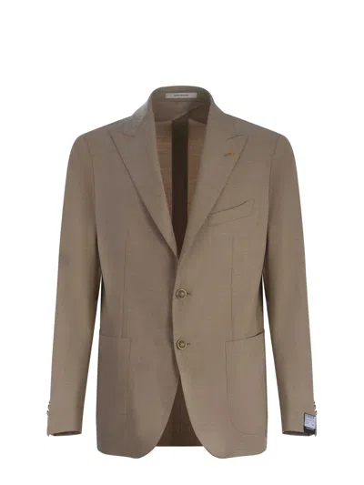 TAGLIATORE SINGLE-BREASTED JACKET TAGLIATORE
