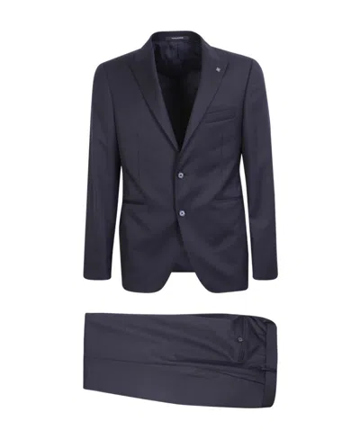 TAGLIATORE SINGLE-BREASTED THREE-PIECE SUIT