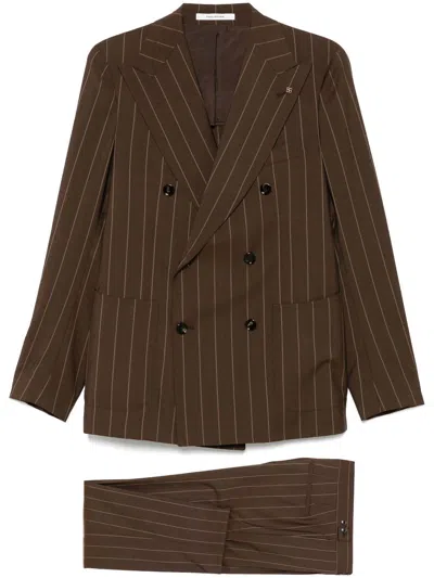 TAGLIATORE STRIPED SUIT