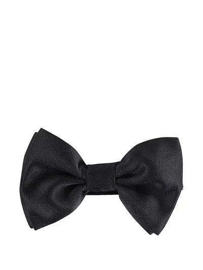 TAGLIATORE TWILL-WEAVE BOW TIE
