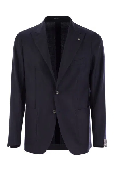 TAGLIATORE TAGLIATORE TWO-BUTTON WOOL JACKET