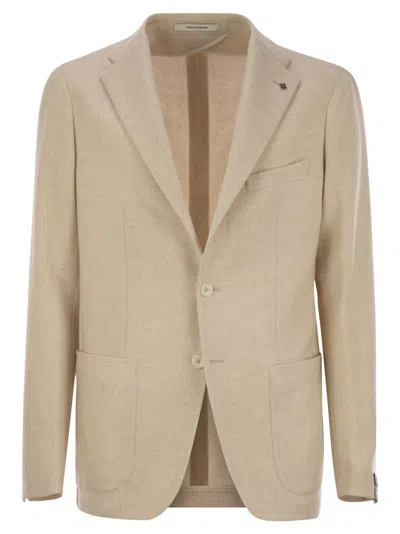 TAGLIATORE TAGLIATORE VIRGIN WOOL BLEND JACKET