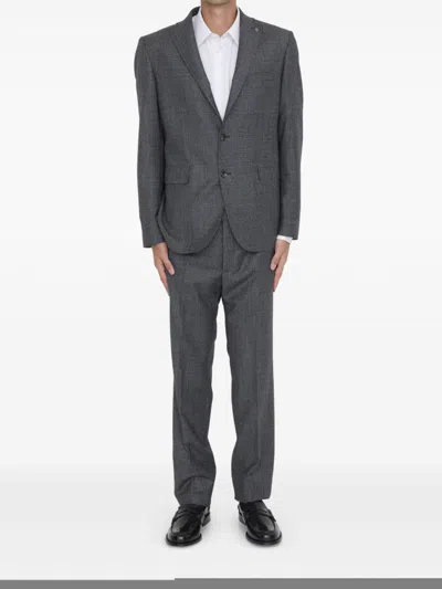 TAGLIATORE VIRGIN WOOL TWO-PIECE SUIT