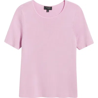 TAHARI ASL TAHARI ASL SHORT SLEEVE SWEATER