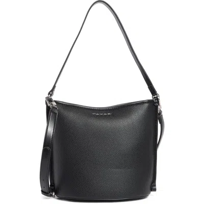 TAHARI TAHARI CARMINE ZIP TOP BUCKET BAG