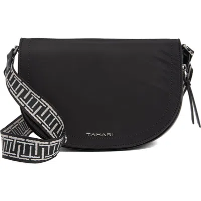 TAHARI TAHARI MARCY EXPANDABLE CRESCENT CROSSBODY BAG