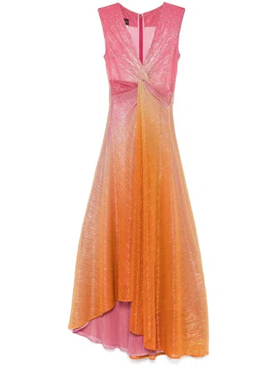 TALBOT RUNHOF GRADIENT LUREX GOWN