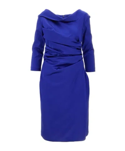 TALBOT RUNHOF LONG SLEEVE DRESS