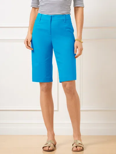 TALBOTS PETITE - PERFECT SHORTS - 10.5Â - DEEP SEA BLUE TALBOTS