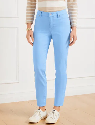 TALBOTS PLUS SIZE - SLIM ANKLE JEANS - COLORS - BLUE HYDRANGEA - 24 TALBOTS