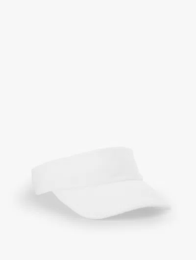 TALBOTS T BY TALBOTS TERRY VISOR - WHITE - 001