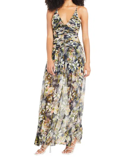 TANYA TAYLOR TANYA TAYLOR LOVETTE LINEN & SILK-BLEND MAXI DRESS