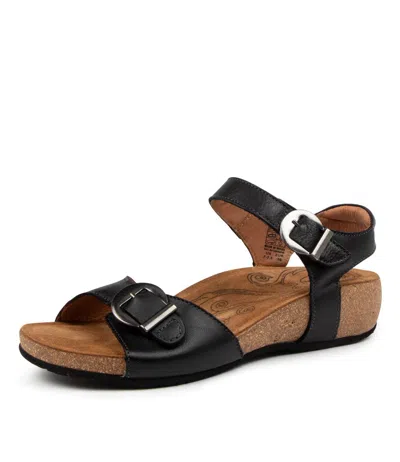 TAOS TAOS VERA ORANGE LEATHER WOMENS SHOES CASUAL SANDALS SANDALS FLAT