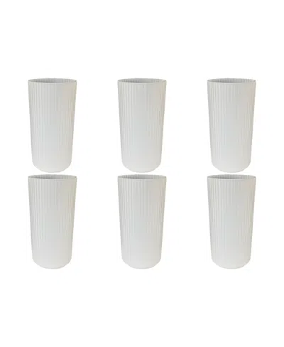 TARHONG MESA JUMBO GLASSES, SET OF 6